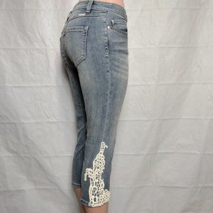 inc Denim Jeans Strait leg regular fit crapi 8P